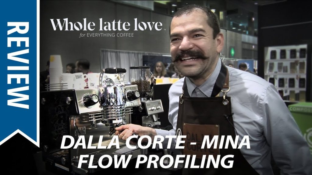 Dalla Corte Mina Flow Profiling Espresso Machine with Fabrizio Sención