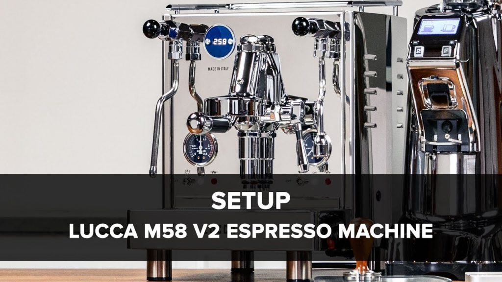 LUCCA M58 V2 Espresso Machine by Quick Mill Setup