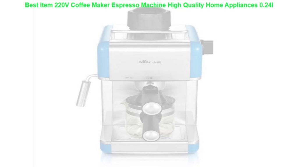 Best Item 220V Coffee Maker Espresso Machine High Quality Home Applian